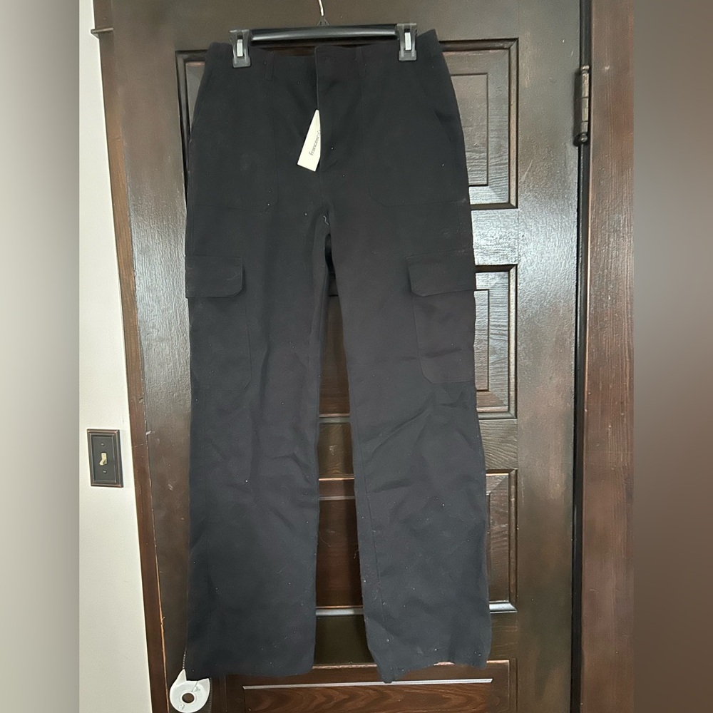Francesca's Collections Black Cargo Pants